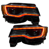 Oracle 1421 Jeep Grand Cherokee Dynamic Headlight DRL Upgrade Kit  ColorSHIFT Dynamic SEE WARRANTY ORACLE Lighting Headlights  AXOPROS