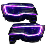 Oracle 1421 Jeep Grand Cherokee Dynamic Headlight DRL Upgrade Kit  ColorSHIFT Dynamic SEE WARRANTY ORACLE Lighting Headlights  AXOPROS