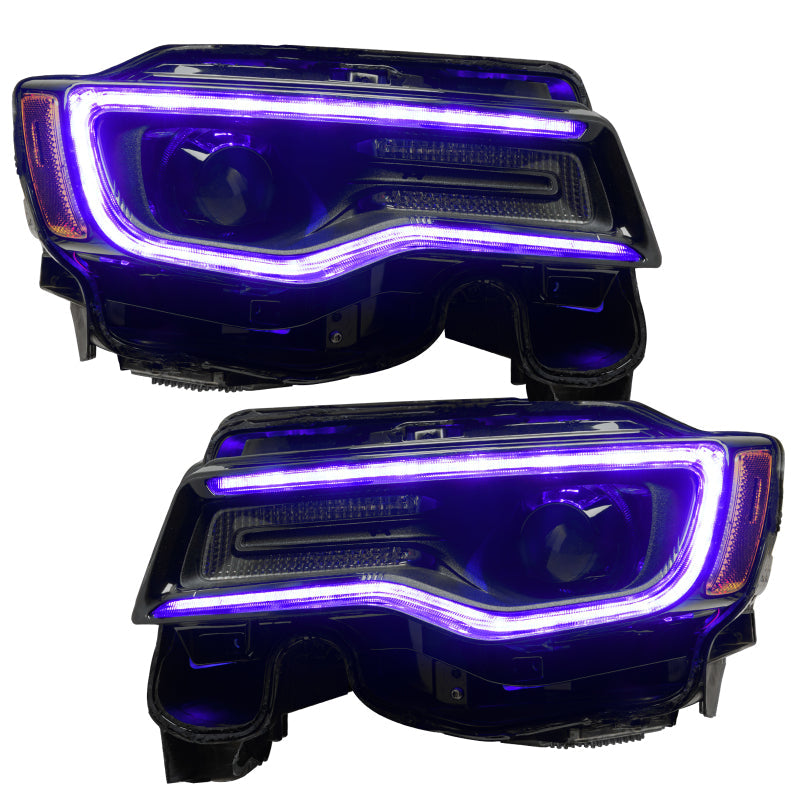 Oracle 1421 Jeep Grand Cherokee Dynamic Headlight DRL Upgrade Kit  ColorSHIFT Dynamic SEE WARRANTY ORACLE Lighting Headlights  AXOPROS