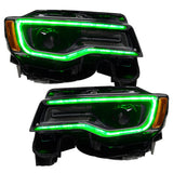 Oracle 1421 Jeep Grand Cherokee Dynamic Headlight DRL Upgrade Kit  ColorSHIFT Dynamic SEE WARRANTY ORACLE Lighting Headlights  AXOPROS