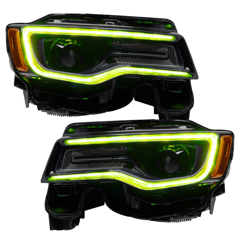 Oracle 1421 Jeep Grand Cherokee Dynamic Headlight DRL Upgrade Kit  ColorSHIFT Dynamic SEE WARRANTY ORACLE Lighting Headlights  AXOPROS