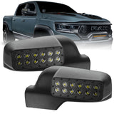Oracle 19-23 Ram 1500 DT LED Off-Road Side Mirror Ditch Lights SEE WARRANTY ORACLE Lighting Light Mounts  AXOPROS