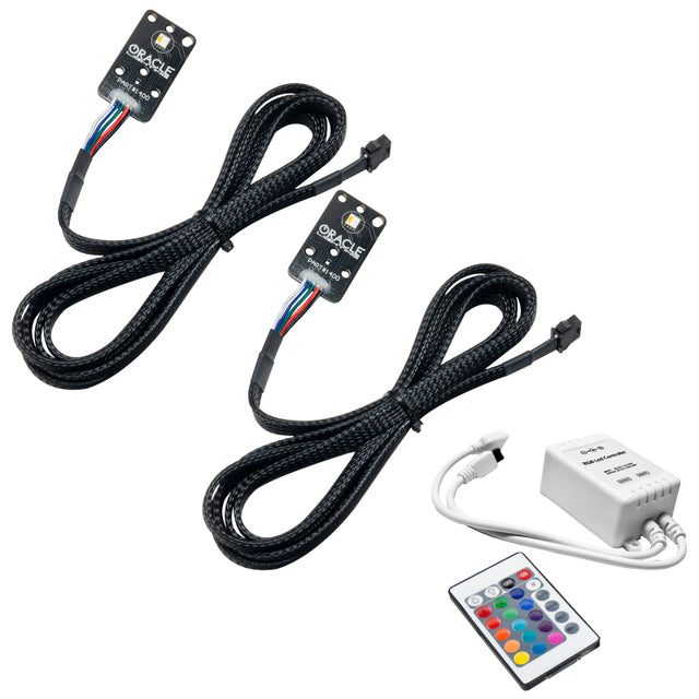 Oracle 20-21 Toyota Supra GR RGB+A Headlight DRL  Kit - ColorSHIFT w/ Simple Controller ORACLE Lighting Headlights  AXOPROS