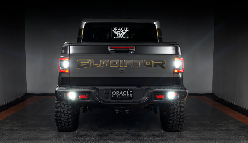 Oracle 2020+ Jeep Gladiator JT Flush Mount LED Tail Lights -  Tinted Lens ORACLE Lighting Tail Lights  AXOPROS