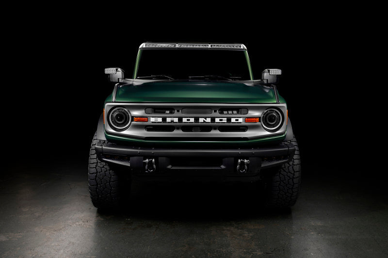Oracle 2021+ Ford Bronco Integrated Windshield Roof LED Light Bar System SEE WARRANTY ORACLE Lighting Light Bars & Cubes  AXOPROS