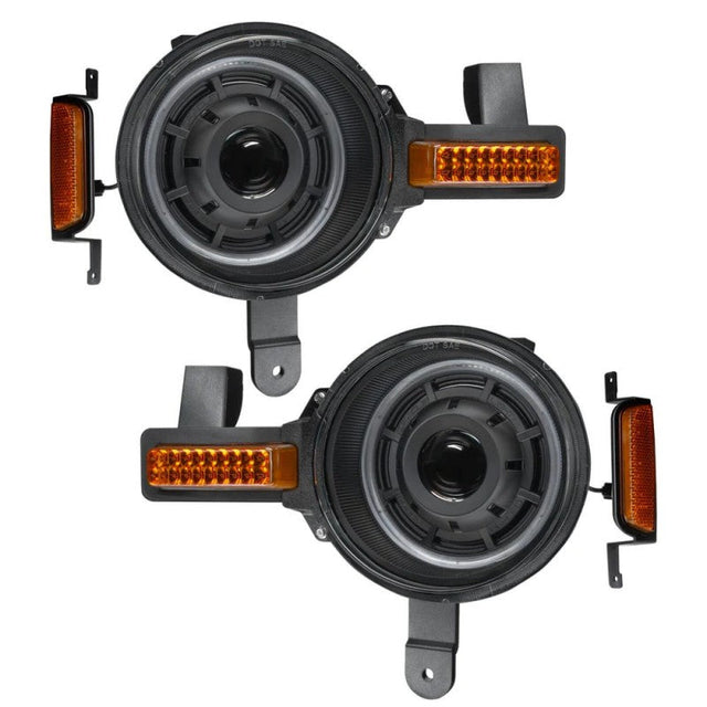Oracle 2021+ Ford Bronco Oculus BI-LED Projector Headlights SEE WARRANTY ORACLE Lighting Headlights  AXOPROS