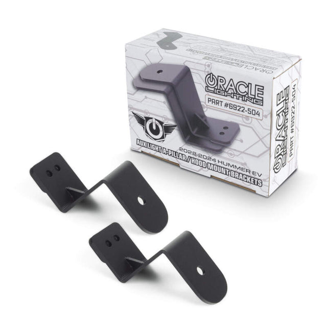 Oracle 22-24 Hummer EV Aux Light A-Pillar / Hood (Pair) ORACLE Lighting Brackets  AXOPROS