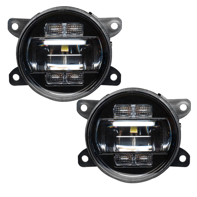 Oracle 4in High Performance LED Fog Light (Pair) - 6000K SEE WARRANTY ORACLE Lighting Fog Lights  AXOPROS