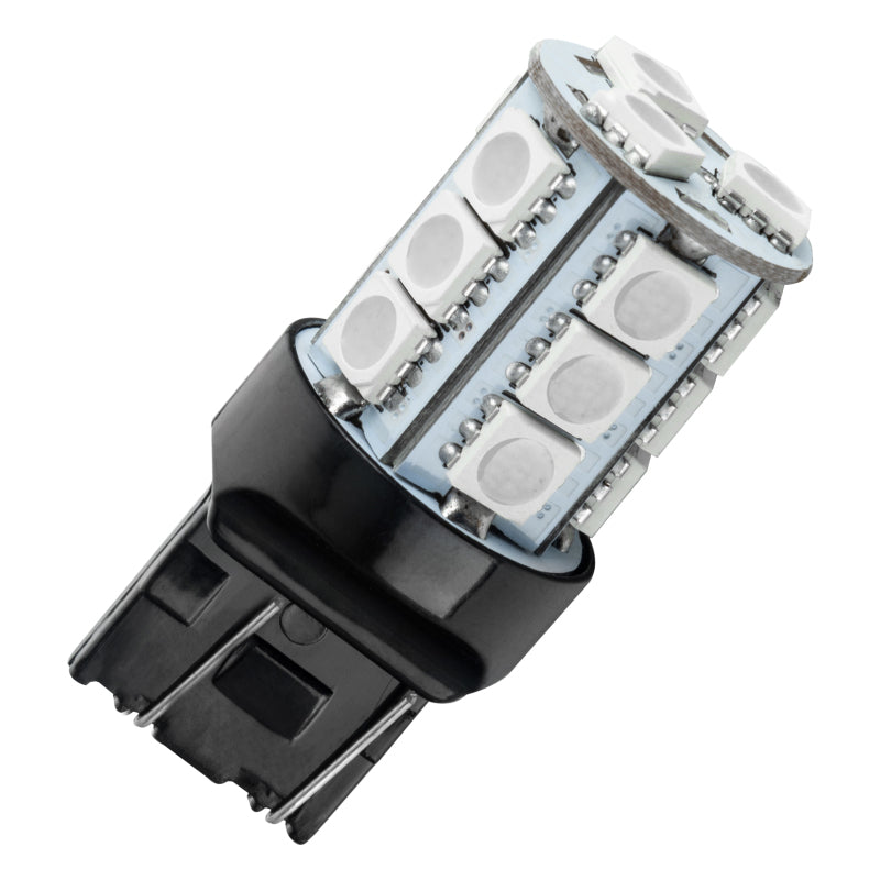 Oracle 7443 18 LED 3-Chip SMD Bulb (Single) - Red ORACLE Lighting Bulbs  AXOPROS
