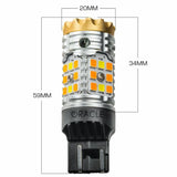 Oracle 7443-CK LED Switchback High Output Can-Bus LED Bulbs - Amber/White Switchback ORACLE Lighting Bulbs  AXOPROS