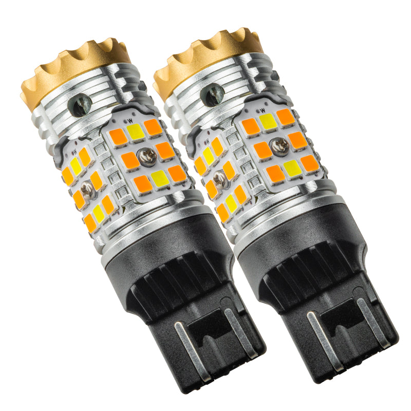 Oracle 7443-CK LED Switchback High Output Can-Bus LED Bulbs - Amber/White Switchback ORACLE Lighting Bulbs  AXOPROS
