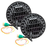 Oracle 7in High Powered LED Headlights - Black Bezel - ColorSHIFT - BC1 SEE WARRANTY ORACLE Lighting Headlights  AXOPROS