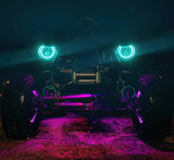 Oracle 7in High Powered LED Headlights - Black Bezel - Dynamic - Dynamic SEE WARRANTY ORACLE Lighting Headlights  AXOPROS