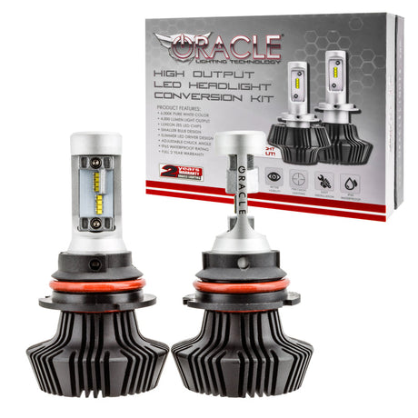 Oracle 9007 4000 Lumen LED Headlight Bulbs (Pair) - 6000K SEE WARRANTY ORACLE Lighting Bulbs  AXOPROS