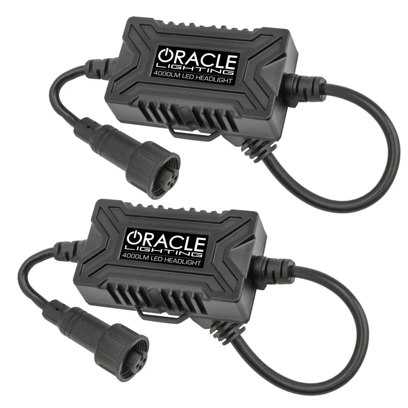 Oracle 9012 4000 Lumen LED Headlight Bulbs (Pair) - 6000K ORACLE Lighting Bulbs  AXOPROS