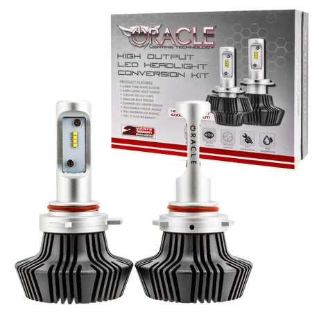 Oracle 9012 4000 Lumen LED Headlight Bulbs (Pair) - 6000K ORACLE Lighting Bulbs  AXOPROS