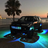 Oracle Bluetooth + RF Underbody Rock Light Kit - 4 PCS - ColorSHIFT SEE WARRANTY ORACLE Lighting Light Bars & Cubes  AXOPROS