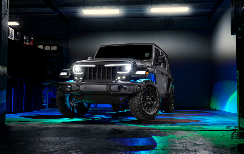 Oracle Bluetooth + RF Underbody Rock Light Kit - 4 PCS - ColorSHIFT SEE WARRANTY ORACLE Lighting Light Bars & Cubes  AXOPROS
