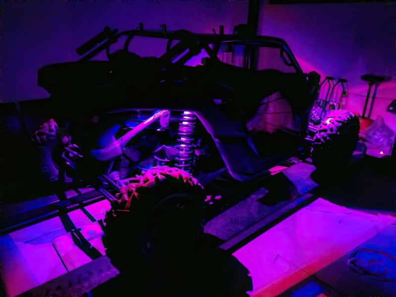 Oracle Bluetooth + RF Underbody Rock Light Kit - 4 PCS - ColorSHIFT SEE WARRANTY ORACLE Lighting Light Bars & Cubes  AXOPROS