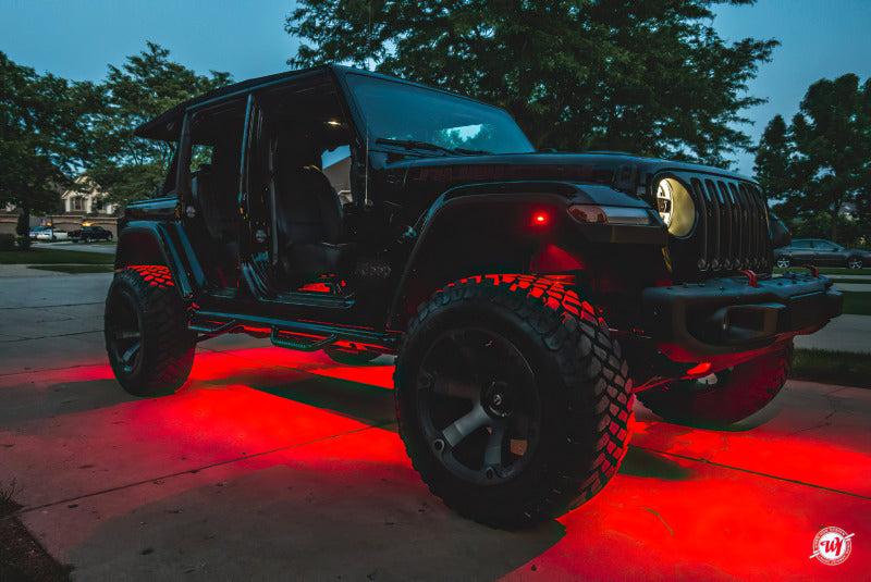 Oracle Bluetooth + RF Underbody Rock Light Kit - 8 PCS - ColorSHIFT ORACLE Lighting Light Bars & Cubes  AXOPROS