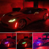 Oracle Chevrolet Corvette C7 Concept Sidemarker Set - Tinted - No Paint SEE WARRANTY ORACLE Lighting Light Strip LED  AXOPROS
