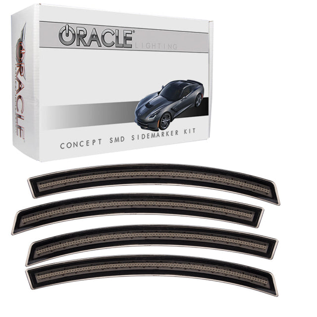Oracle Chevrolet Corvette C7 Concept Sidemarker Set - Tinted - No Paint SEE WARRANTY ORACLE Lighting Light Strip LED  AXOPROS
