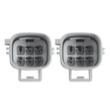 Oracle Euro/UAE Jeep JK Tail Light Amber Turn Signal Lighting Adapter Harness - Pair ORACLE Lighting Light Accessories and Wiring  AXOPROS