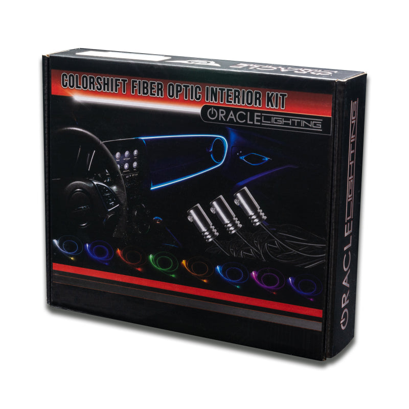 Oracle Fiber Optic LED Interior Kit - ColorSHIFT (4PCS) - ColorSHIFT ORACLE Lighting Light Accessories and Wiring  AXOPROS