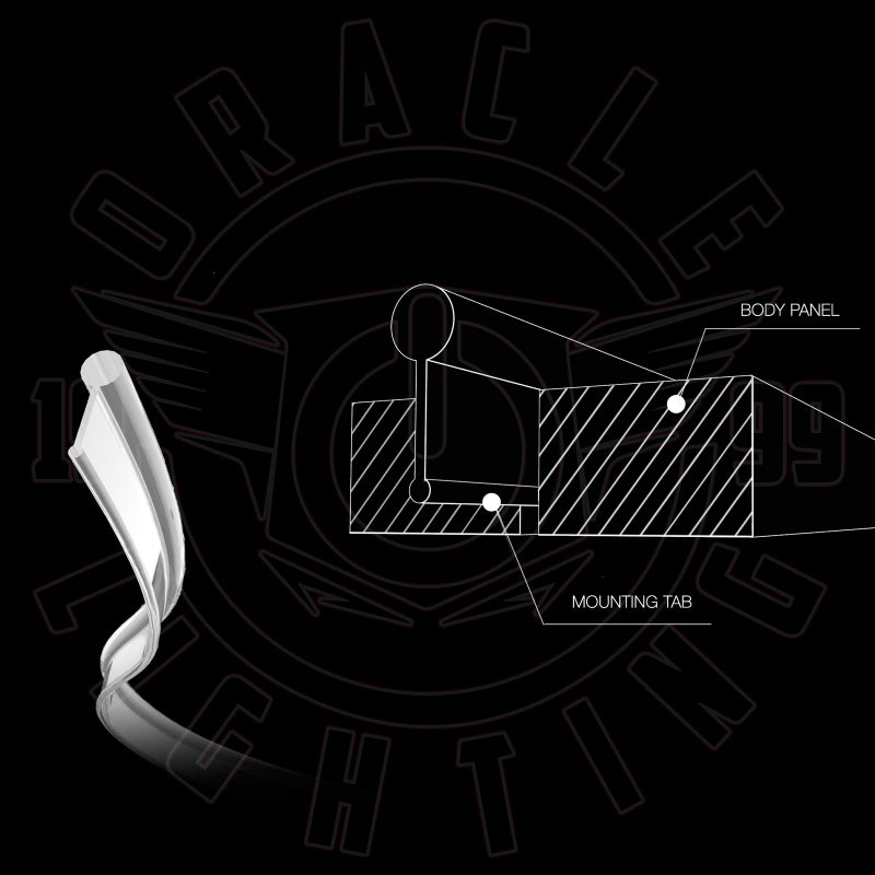 Oracle Fiber Optic LED Interior Kit - ColorSHIFT (4PCS) - ColorSHIFT ORACLE Lighting Light Accessories and Wiring  AXOPROS
