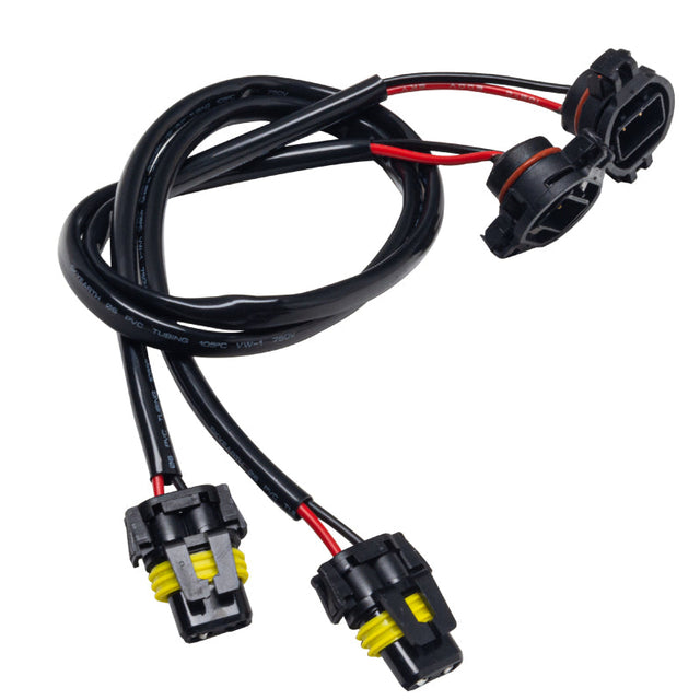 Oracle Fog Light Wiring Adapter- 9005/9006 to 52/PSX24W (Pair) SEE WARRANTY ORACLE Lighting Light Accessories and Wiring  AXOPROS