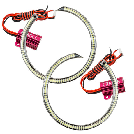 Oracle Ford Mustang 10-13 WP LED Fog Halo Kit (Grille Style) - White SEE WARRANTY ORACLE Lighting Fog Lights  AXOPROS