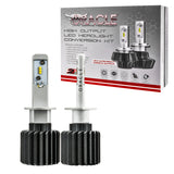 Oracle H1 4000 Lumen LED Headlight Bulbs (Pair) - 6000K SEE WARRANTY ORACLE Lighting Bulbs  AXOPROS