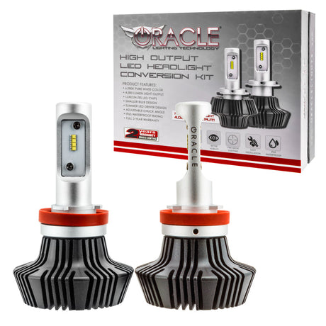 Oracle H11 4000 Lumen LED Headlight Bulbs (Pair) - 6000K SEE WARRANTY ORACLE Lighting Bulbs  AXOPROS