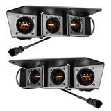 Oracle High 21-22 Ford Bronco Triple LED Fog Light kit for Steel Bumper SEE WARRANTY ORACLE Lighting Fog Lights  AXOPROS