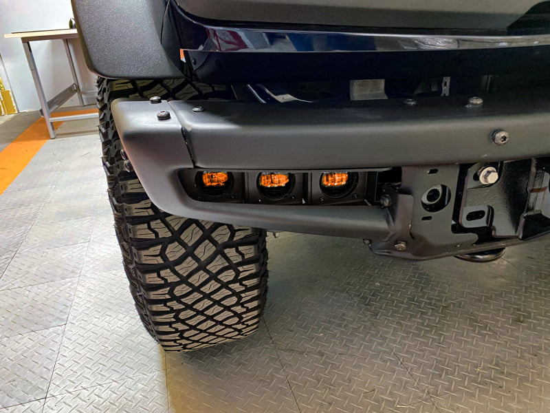 Oracle High 21-22 Ford Bronco Triple LED Fog Light kit for Steel Bumper SEE WARRANTY ORACLE Lighting Fog Lights  AXOPROS