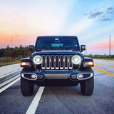 Oracle Jeep JL/Gladiator JT Oculus Bi-LED Projector Headlights - Amber/White Switchback SEE WARRANTY ORACLE Lighting Headlights  AXOPROS