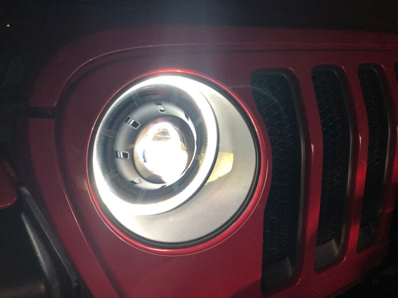 Oracle Jeep JL/Gladiator JT Oculus Bi-LED Projector Headlights - Amber/White Switchback SEE WARRANTY ORACLE Lighting Headlights  AXOPROS