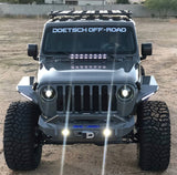 Oracle Jeep JL/Gladiator JT Oculus Bi-LED Projector Headlights - Amber/White Switchback SEE WARRANTY ORACLE Lighting Headlights  AXOPROS