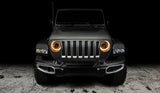 Oracle Jeep JL/Gladiator JT Oculus Bi-LED Projector Headlights - Amber/White Switchback SEE WARRANTY ORACLE Lighting Headlights  AXOPROS