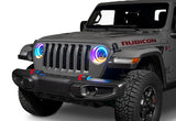 Oracle Jeep Wrangler JL/Gladiator JT 7in. High Powered LED Headlights (Pair) - Dynamic ORACLE Lighting Headlights  AXOPROS