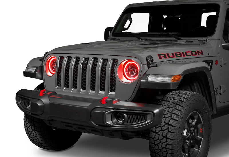 Oracle Jeep Wrangler JL/Gladiator JT 7in. High Powered LED Headlights (Pair) - Dynamic ORACLE Lighting Headlights  AXOPROS