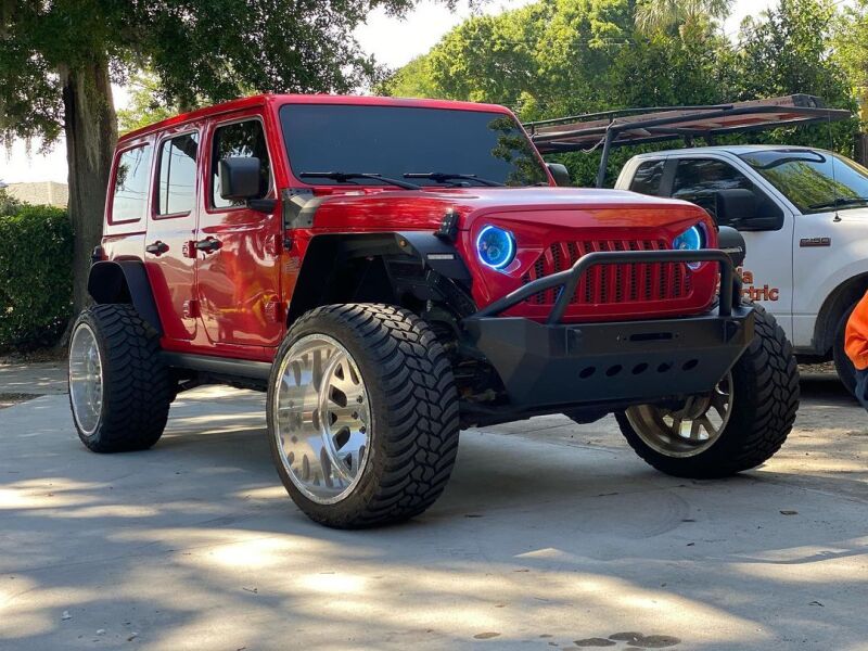 Oracle Jeep Wrangler JL/Gladiator JT 7in. High Powered LED Headlights (Pair) - Dynamic ORACLE Lighting Headlights  AXOPROS