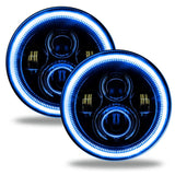 Oracle Jeep Wrangler JL/Gladiator JT 7in. High Powered LED Headlights (Pair) - Dynamic ORACLE Lighting Headlights  AXOPROS