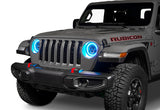 Oracle Jeep Wrangler JL/Gladiator JT 7in. High Powered LED Headlights (Pair) - Dynamic ORACLE Lighting Headlights  AXOPROS
