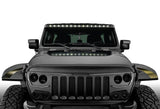 Oracle Jeep Wrangler JL/Gladiator JT Integrated Windshield LED Light Bar System ORACLE Lighting Light Mounts  AXOPROS