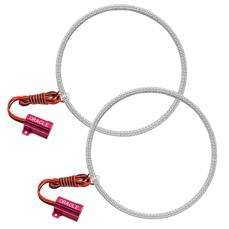 Oracle Jeep Wrangler TJ 97-06 LED Waterproof Halo Kit - Amber ORACLE Lighting Fog Lights  AXOPROS