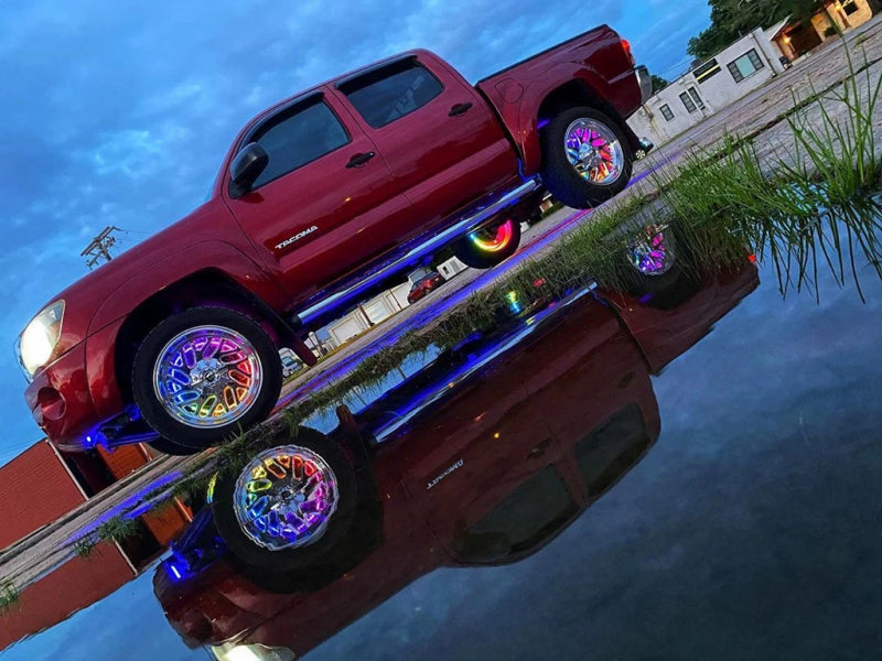 Oracle LED Illuminated Wheel Rings - ColorSHIFT Dynamic - ColorSHIFT - Dynamic ORACLE Lighting Light Strip LED  AXOPROS