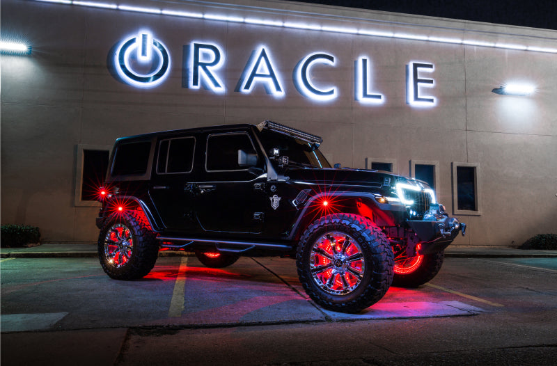 Oracle LED Illuminated Wheel Rings - ColorSHIFT Dynamic - ColorSHIFT - Dynamic ORACLE Lighting Light Strip LED  AXOPROS