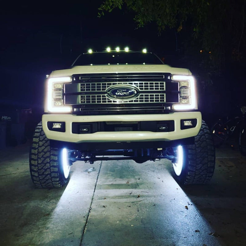 Oracle LED Illuminated Wheel Rings - Double LED - White SEE WARRANTY ORACLE Lighting Light Strip LED  AXOPROS