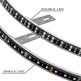 Oracle LED Illuminated Wheel Rings - Double LED - White SEE WARRANTY ORACLE Lighting Light Strip LED  AXOPROS